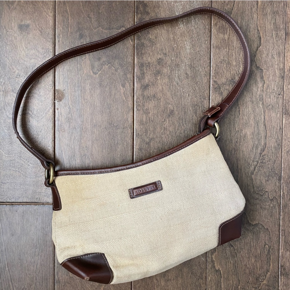 Rosetti brown and cream vintage Y2k shoulder bag